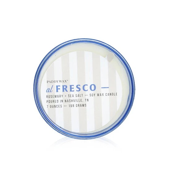 Paddywax Al Fresco Candle Rosemary + Sea Salt 198g
