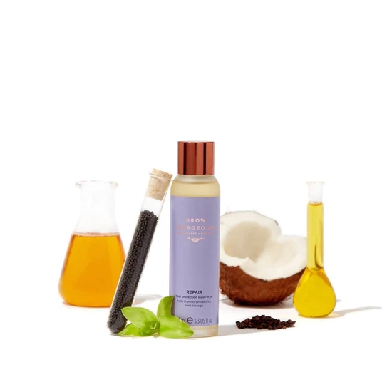 Grow Gorgeous Repair Heat Protection Leave-in Oil 100ml