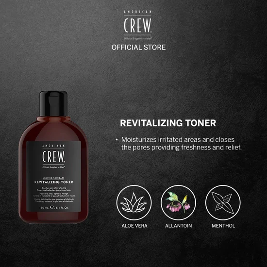 American Crew Shaving Skin Care Revitalising Toner 150ml