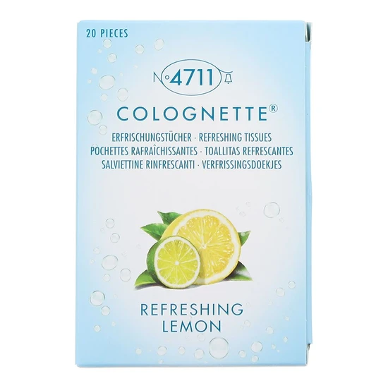 4711 Colognette Refreshing Lemon Tissues 20 Tissues