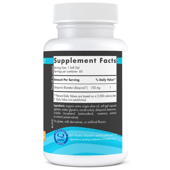 Nordic Naturals Nordic CoQ10 Ubiquinol Sport 100mg 60 Softgels