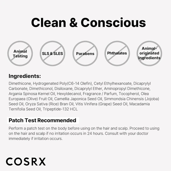 CosRx Peptide 132 Ultra Perfect Hair Bonding Oil Serum 28ml