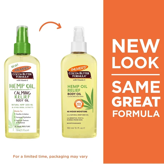 Palmer's Hemp Oil Calming Relief Body Oil 150ml