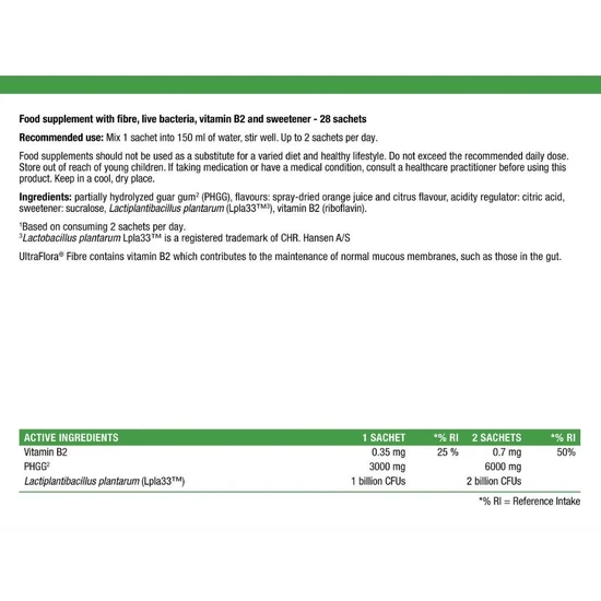 Metagenics UltraFlora Fibre Sachets 14 Sachets