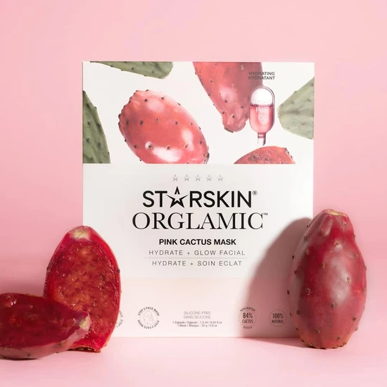 STARSKIN Orglamic Pink Cactus Oil Mask
