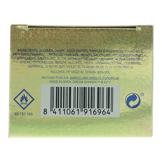 Shakira Dream Eau De Toilette 50ml