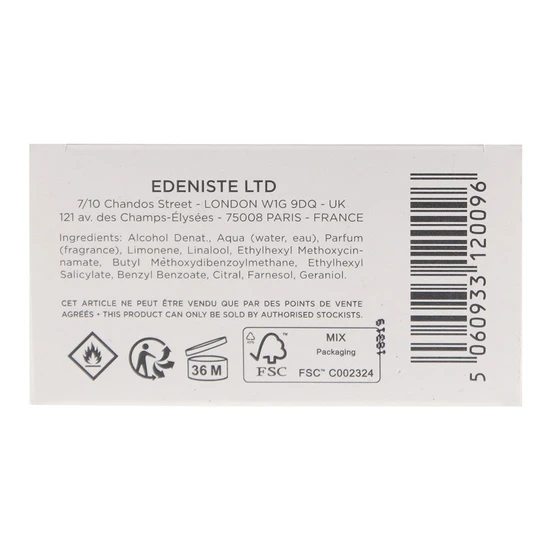 Edeniste Neroli Sensuel Eau De Parfum 100ml