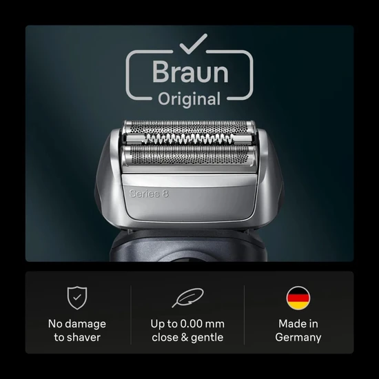Braun Series 8 Electric Shaver Replacement Head 83m