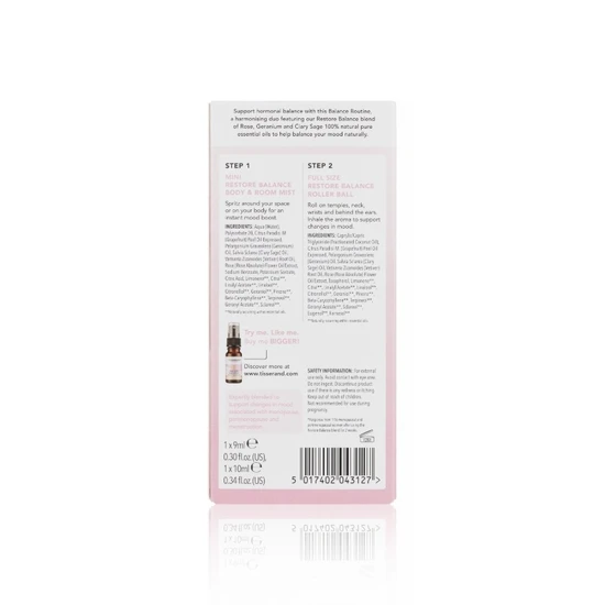 Tisserand Aromatherapy Restore Balance Routine Duo