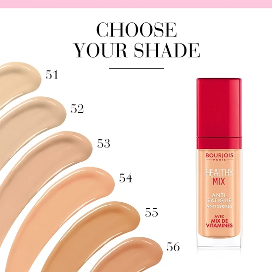 Bourjois Healthy Mix Anti-Fatigue Concealer 52 Medium
