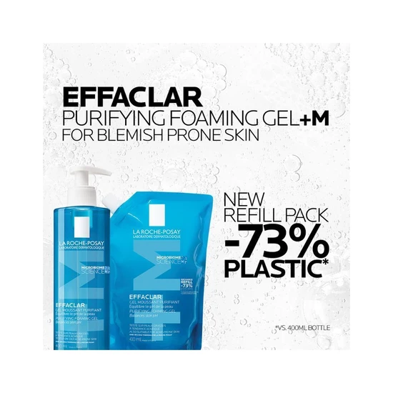 La Roche-Posay Effaclar Purifying Cleansing Gel 400ml - Refill