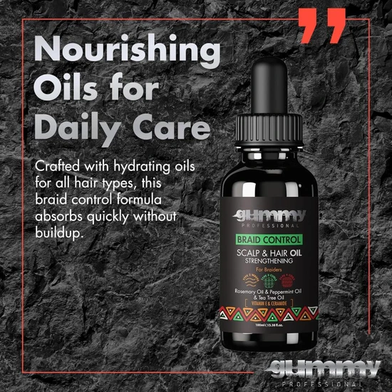 Fonex Gummy Braid Control Scalp & Hair Oil 100ml