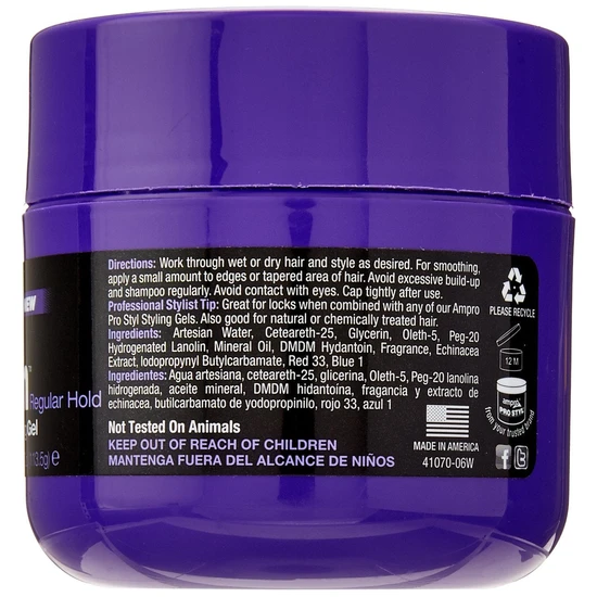 Ampro Shine 'n Jam Conditioning Gel Regular Hold 4oz