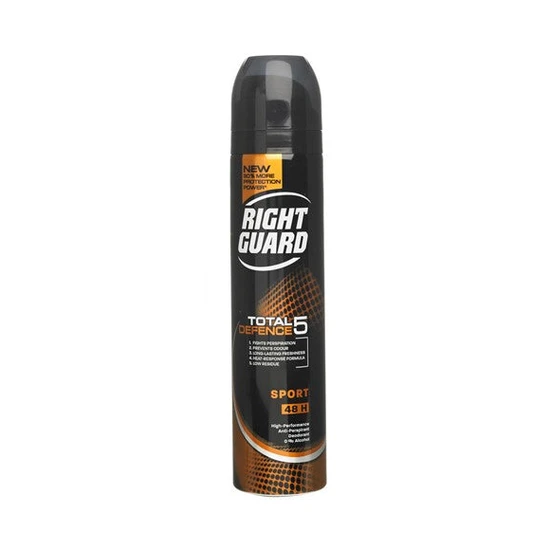 Schwarzkopf Right Guard Total Defence 5 Sport 48h Protection Antiperspirant 250ml