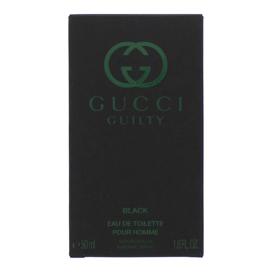Gucci Guilty Black Pour Homme Eau De Toilette 50ml