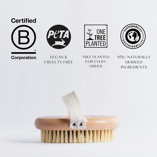 Moo & Yoo Sisal Dry Body Brush