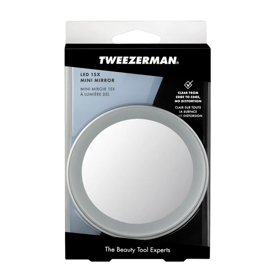 Tweezerman LED 15x Mini Mirror