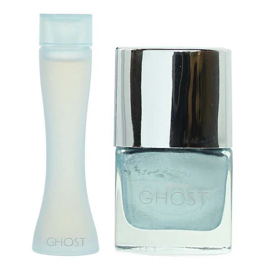 Ghost Original Gift Set 5ml Eau De Toilette + 10ml Ghost Metallic Blue Nail Polish
