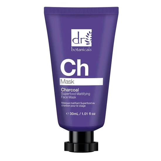 Dr Botanicals Charcoal Superfood Mattifying Face Mask 60ml