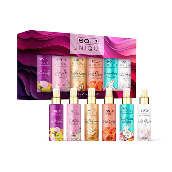 SO...? Unique Grande Gift Set Scent Haven 6 x 50ml