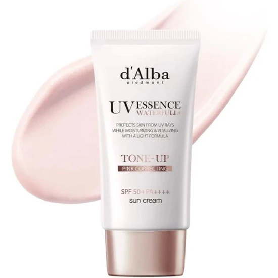 d'Alba Waterfull Pink Correcting Tone-Up Sunscreen 50ml