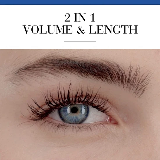 Bourjois Twist Up The Volume 2-In-1 Volume & Length 24hr Mascara 23 Black