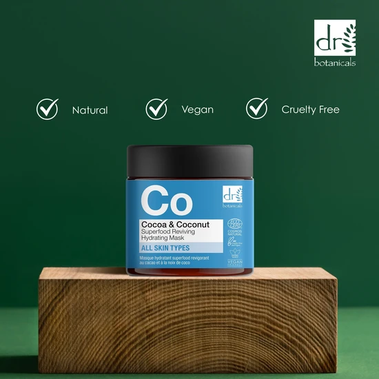 Dr Botanicals Cocoa & Coconut Superfood Reviving Hydrating Mask 60ml