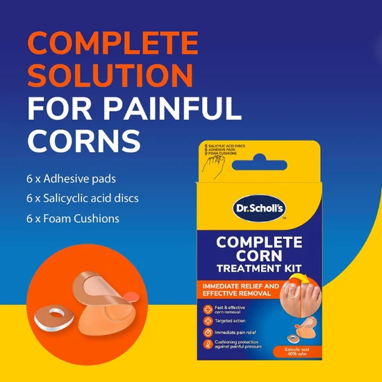 Dr Scholl Complete Corn Treatment Kit