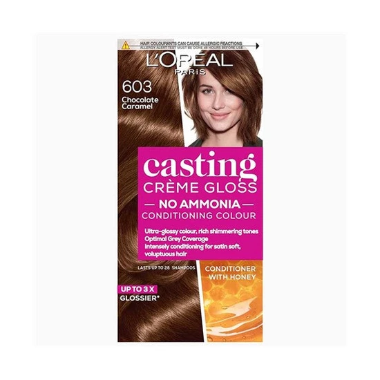 L'Oreal Paris Casting Creme Gloss Conditioning Colour 603 Chocolate