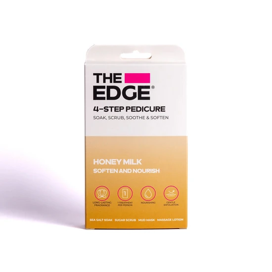 The Edge Nails The Edge 4 Step Pedicure Pack Honey Milk