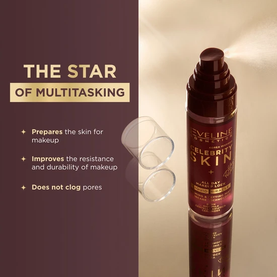 Eveline Celebrity Skin Liquid Miracle Priming & Setting Mist 100ml