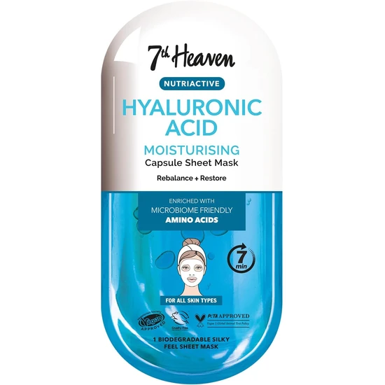 Montagne Jeunesse Nutriactive Hyaluronic Acid Sheet Mask Single Mask