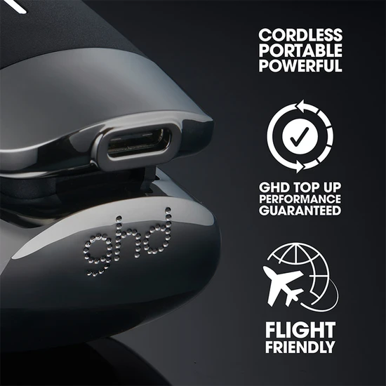 ghd Unplugged Cordless Styler Black