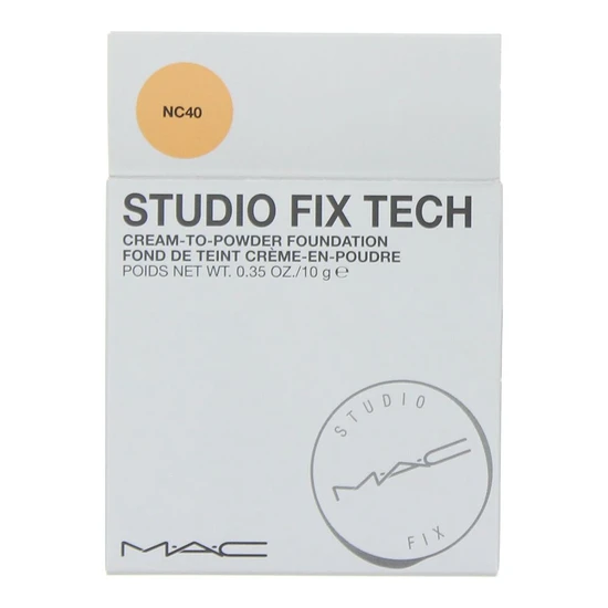 MAC Studio Fix Tech Cream To Powder Foundation NC40