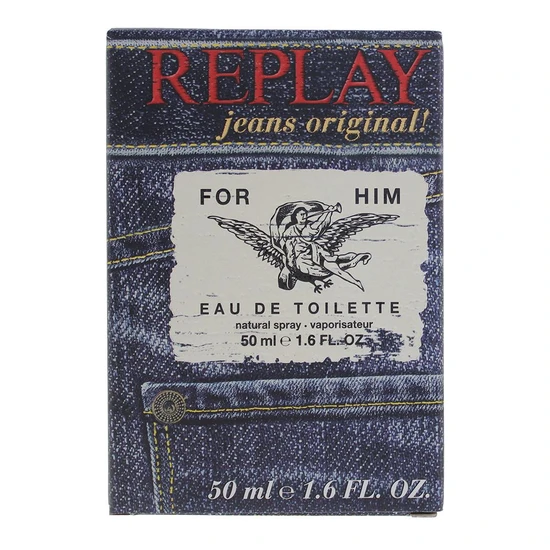 Replay Jeans Original Eau De Toilette 50ml