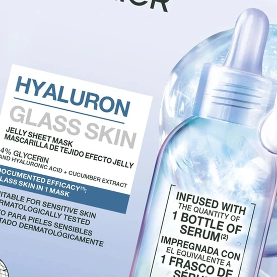 Garnier Hyaluron Glass Skin Jelly Sheet Mask x1