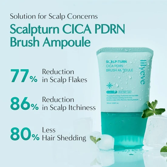 LILYEVE ScalpTurn Cica PDRN Brush Ampoule 100ml