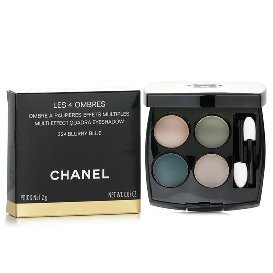 CHANEL Les 4 Ombres Multi-Effect Quadra Eyeshadow 324 Blurry Blue