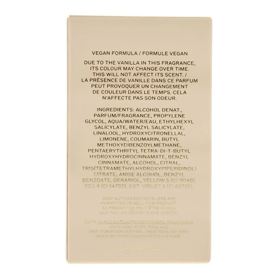 BURBERRY Goddess Eau De Parfum 30ml