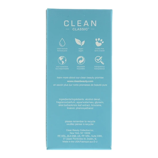 CLEAN Classic Cool Cotton Eau De Parfum 30ml
