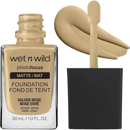 Wet N Wild Photo Focus Matte Foundation Golden Beige