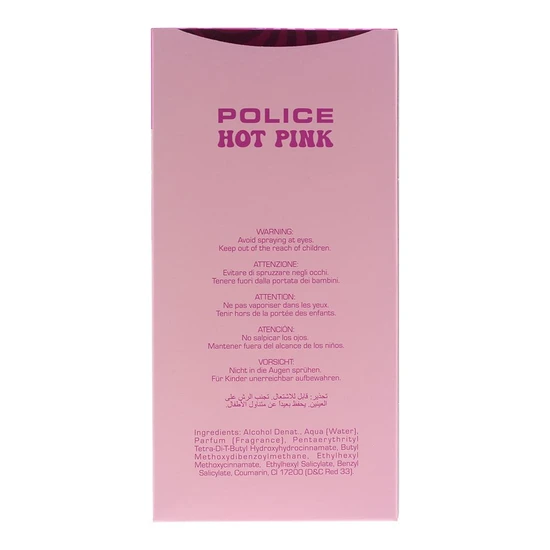 Police Hot Pink Eau De Toilette 100ml