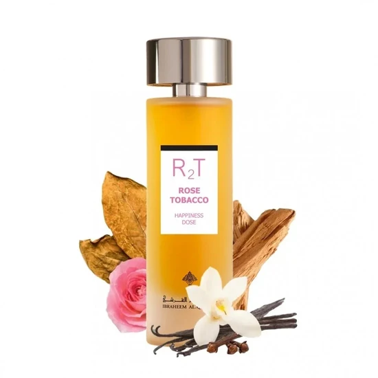 Ibrahim Al Qurashi Happiness Dose Rose Tobacco Eau De Parfum 75ml