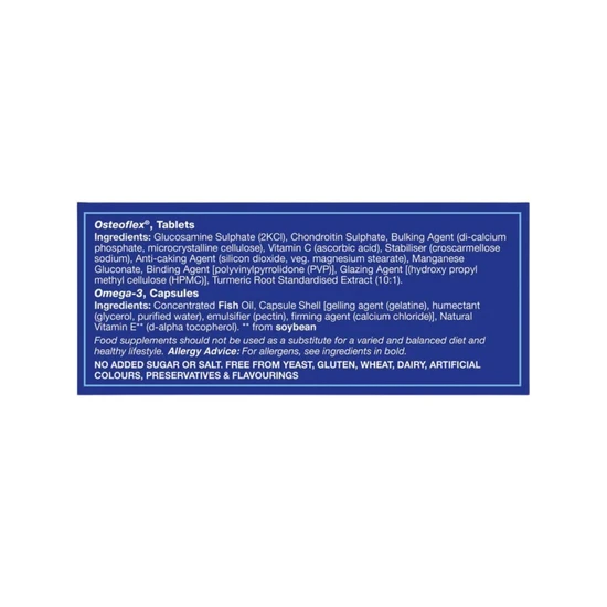 Health Aid Osteoflex & Omega-3 Capsules 60 Capsules