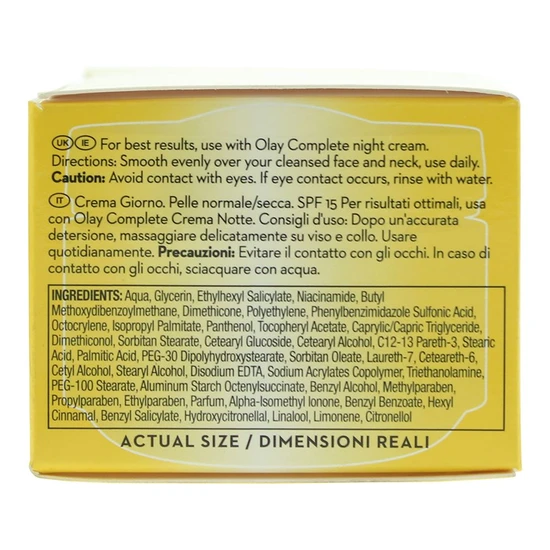 Olay Essentials Complete Care Day Cream Normal/Dry SPF 15 50ml