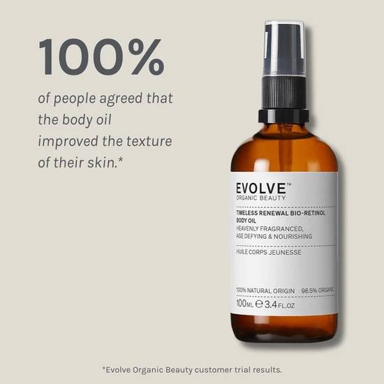 Evolve Beauty Timeless Renewal Bio Retinol Body Oil 100ml