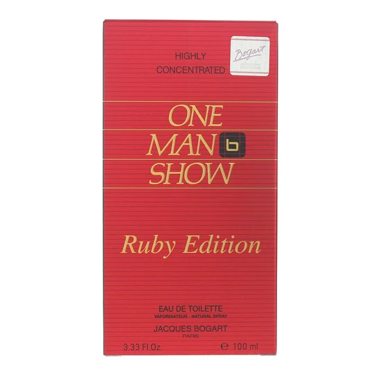 Jacques Bogart One Man Show Ruby Edition Eau De Toilette 100ml