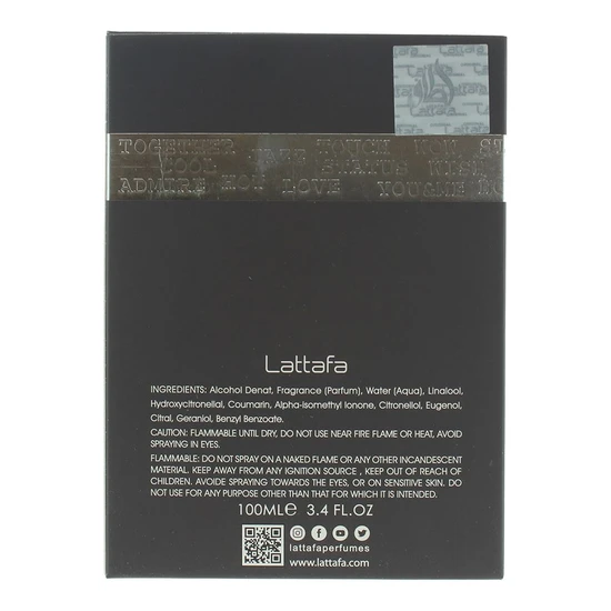 Lattafa Ramz Silver Eau De Parfum 100ml