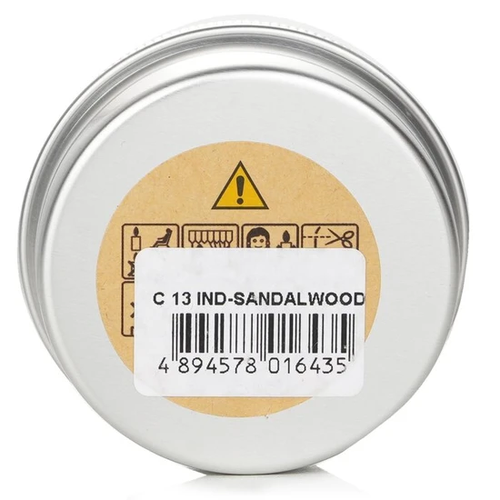 Carroll & Chan 100% Beeswax Mini Tin Candle Indian Sandalwood sandalwood, Violets & Patchouli