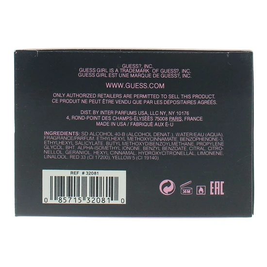 Guess Girl Eau De Toilette 100ml